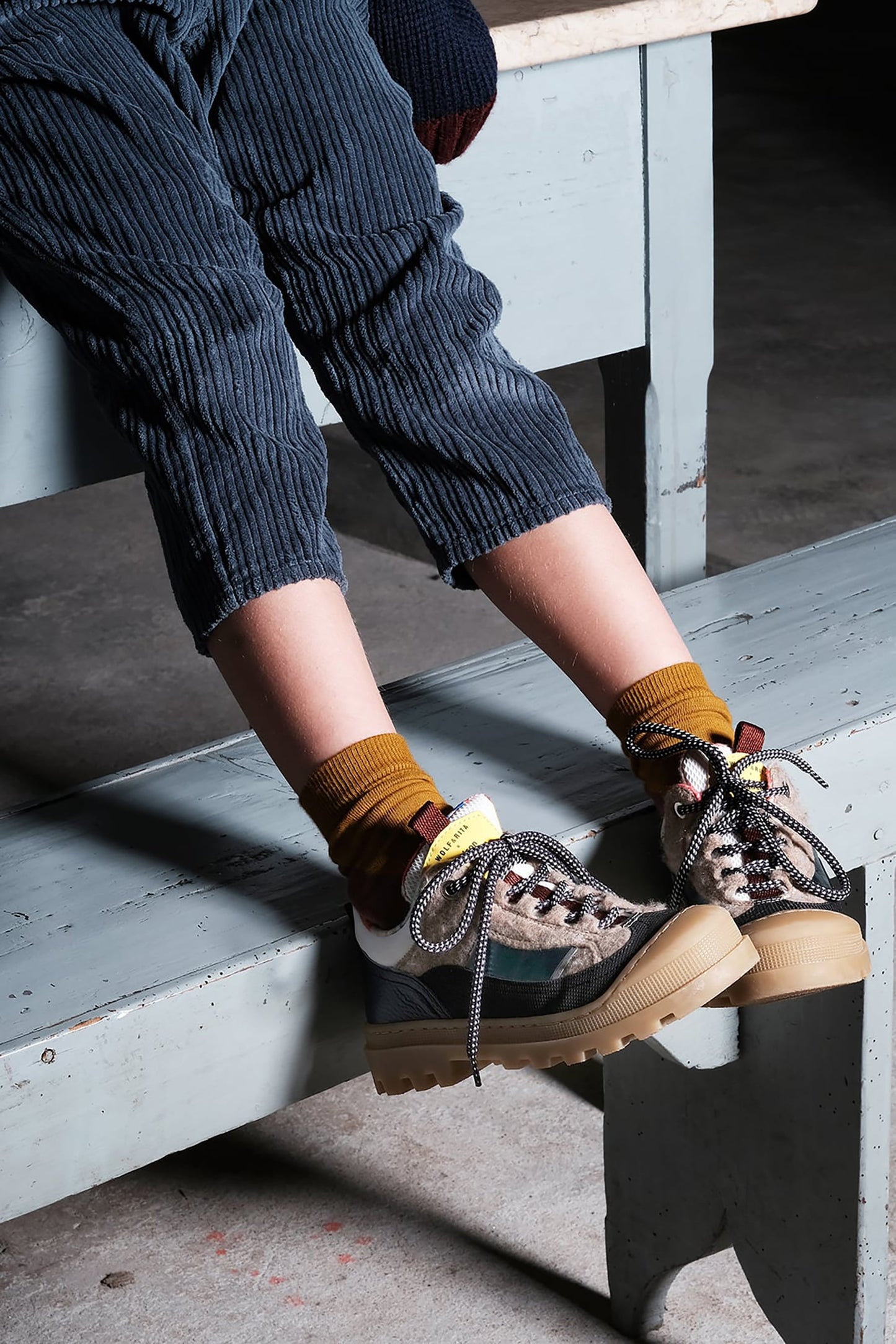 Socks Geometric Honey