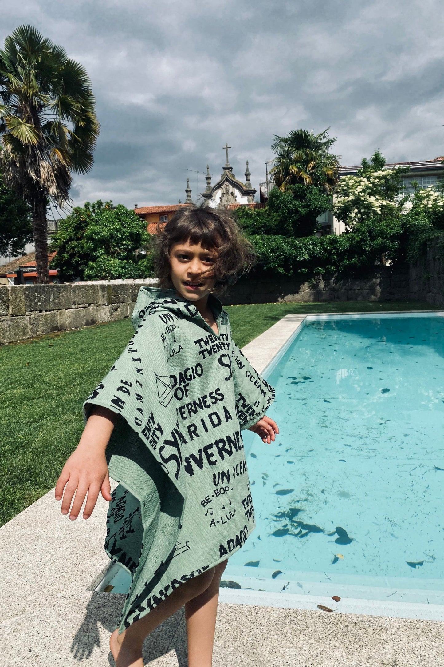 Poncho Synergie Green