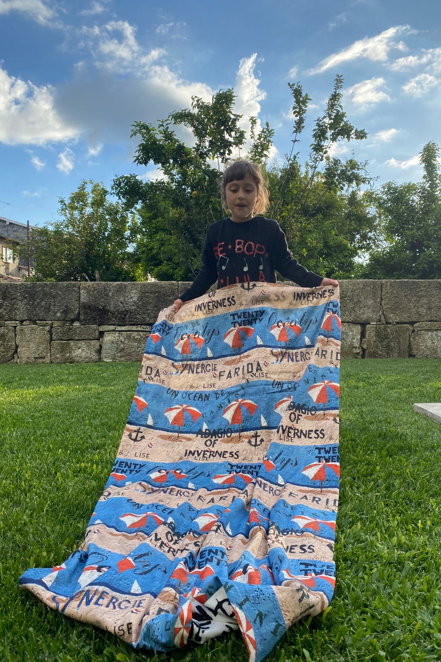 Beach Towel Parasol