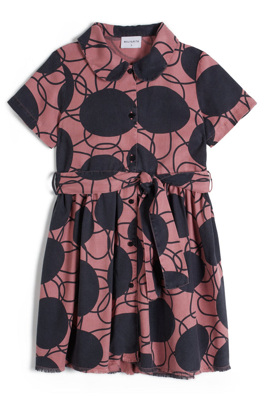 Elisabete Retro Flowers Pink