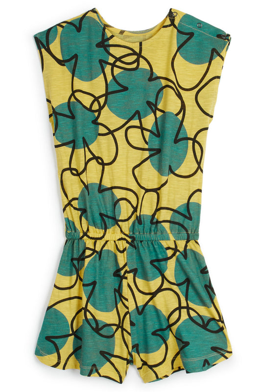 Ema Retro Flowers Yellow