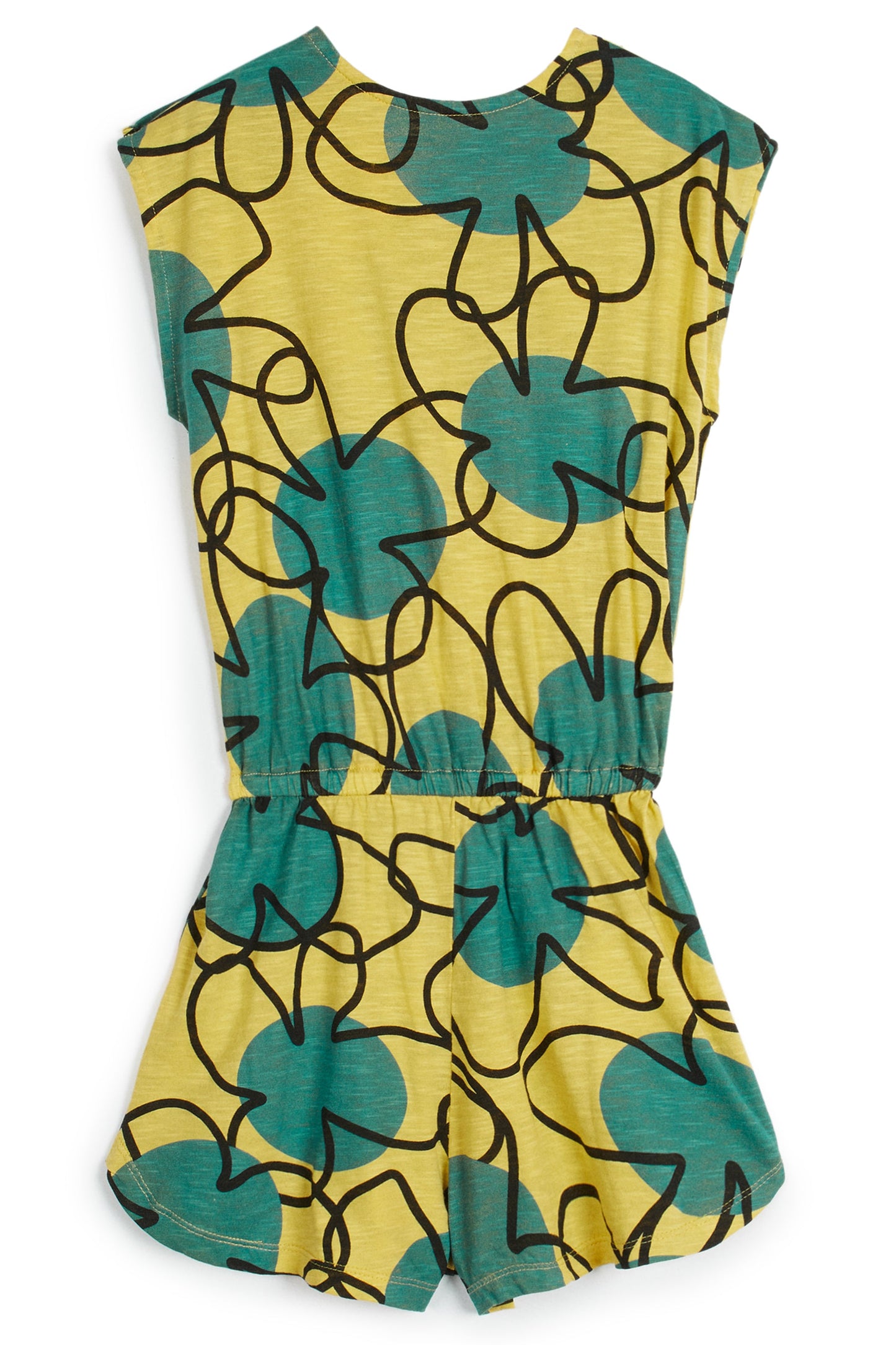 Ema Retro Flowers Yellow