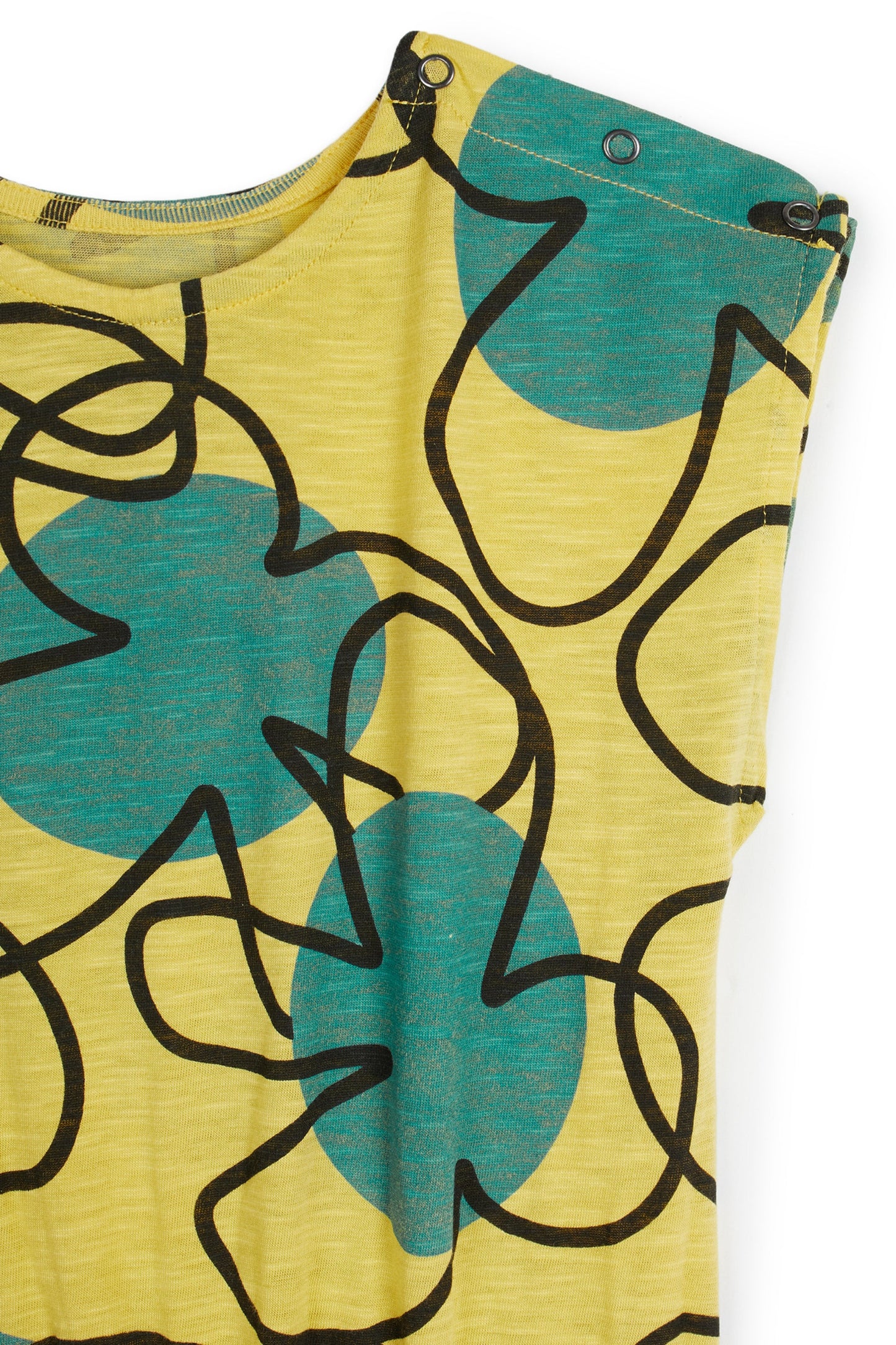 Ema Retro Flowers Yellow