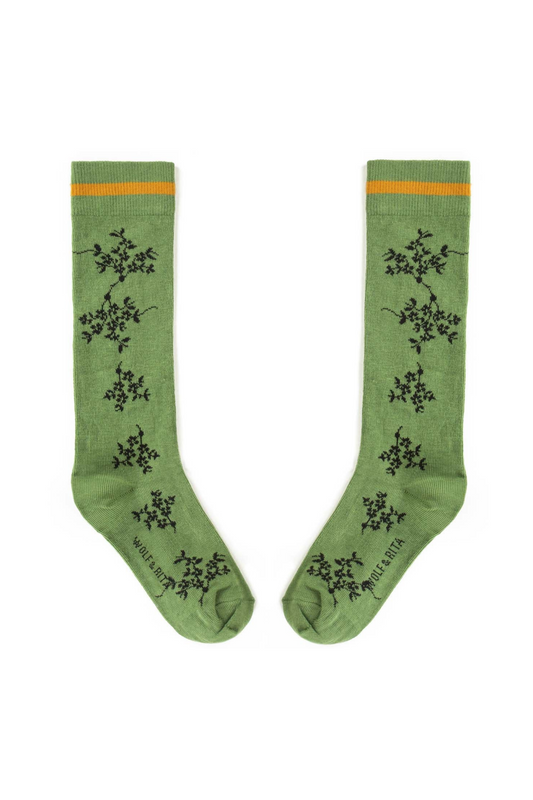 Long Socks Daisy Green