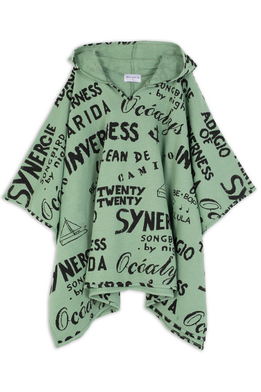 Poncho Synergie Green