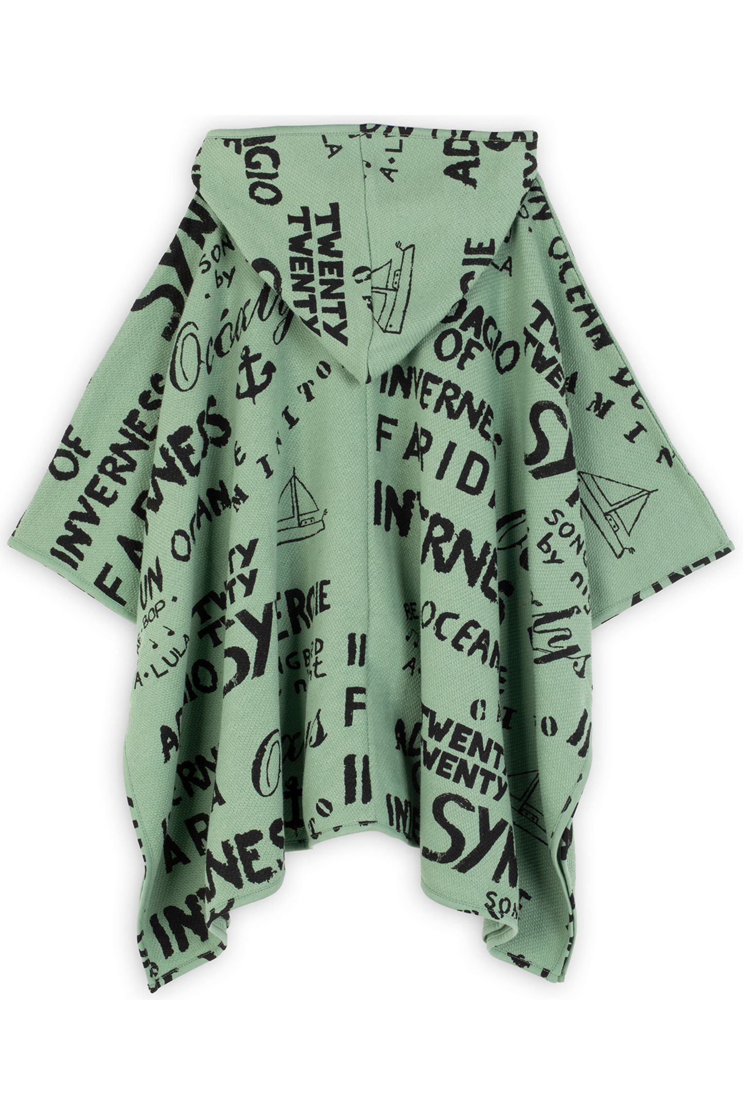 Poncho Synergie Green