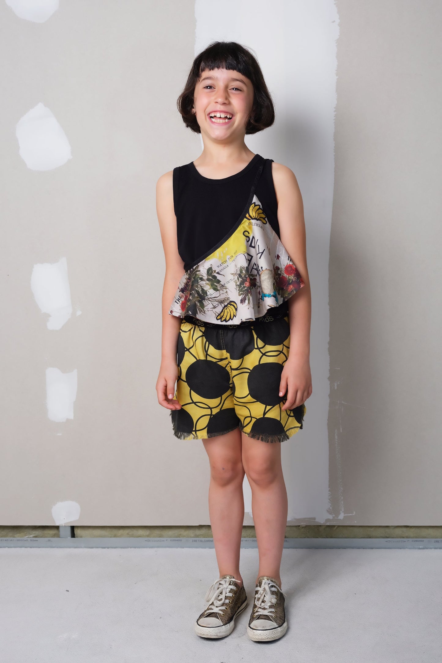 Augusto Retro Flowers Yellow