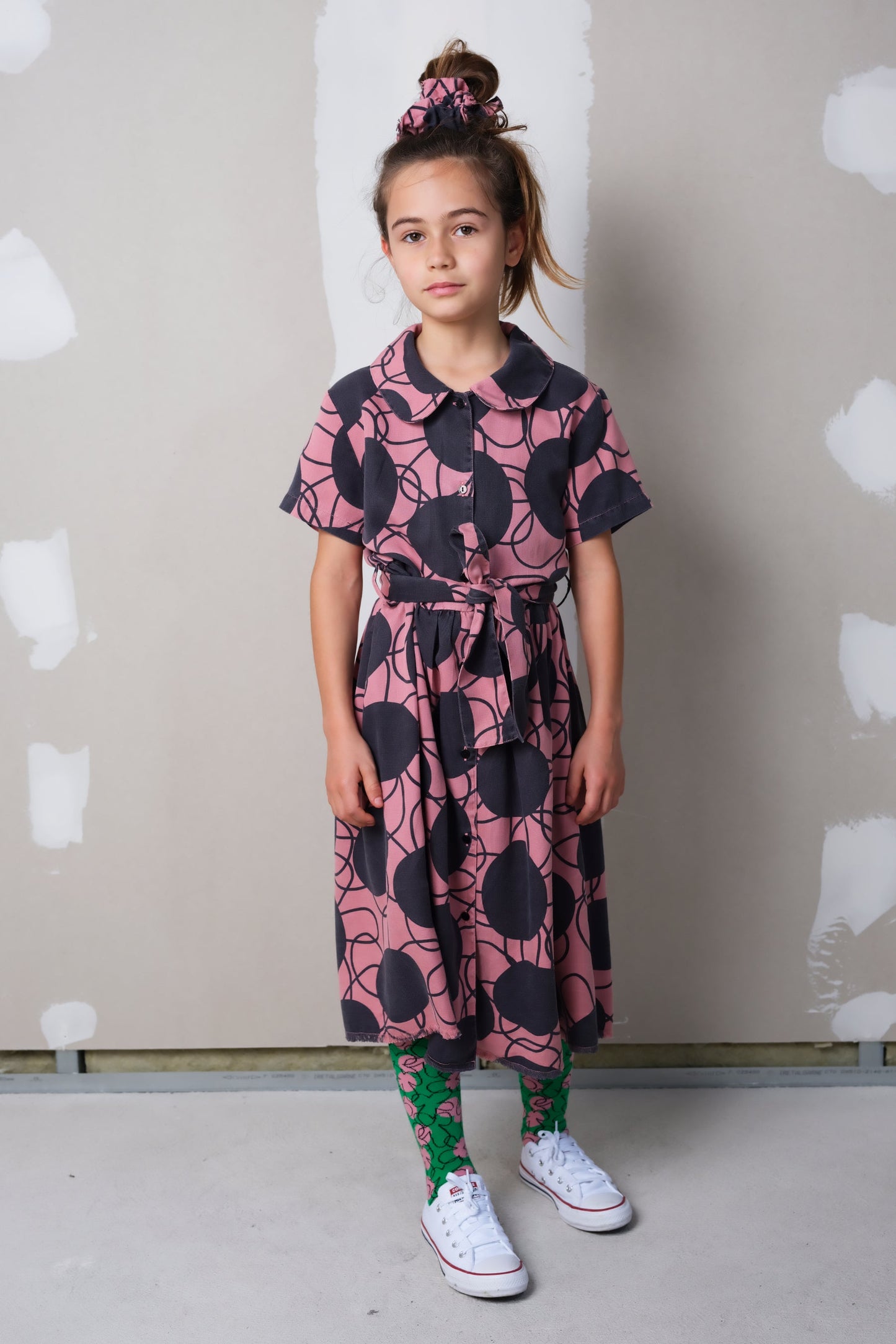 Elisabete Retro Flowers Pink