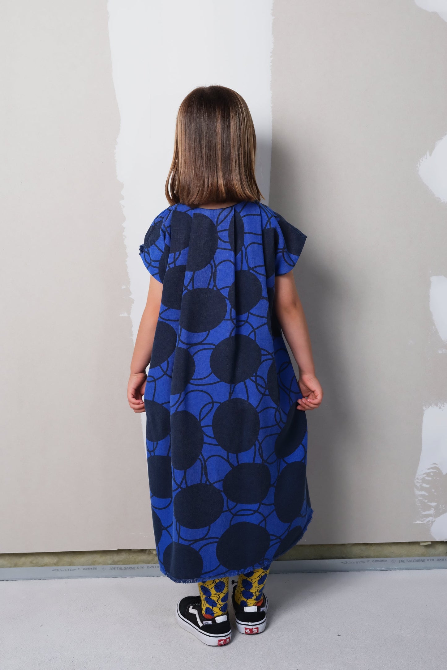 Amália Retro Flowers Blue